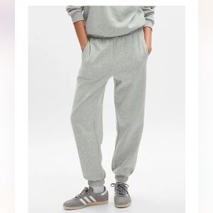 Gap High Rise Boyfriend Jogger Sweatpants Heather Grey